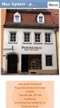 Mobile Screenshot of pfefferkuechlerei-max-spitzer.de
